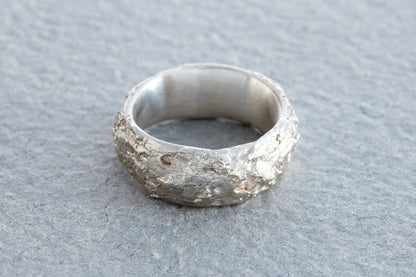 Sand Forms Ring 8mm