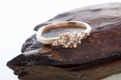 Diamond Molecule Ring