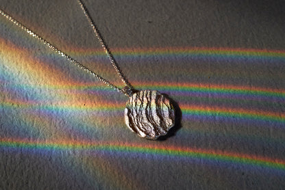 Large Circle Rock Pendant