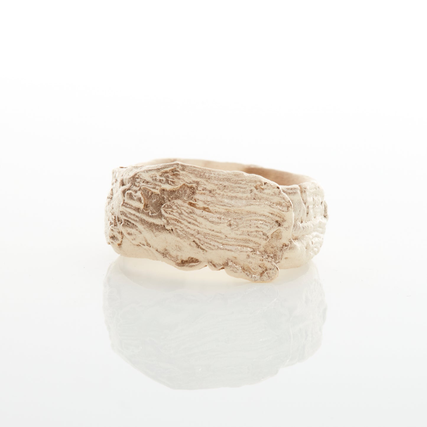 Tree Signet Ring Gold