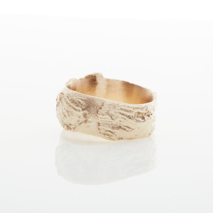 Tree Signet Ring Gold