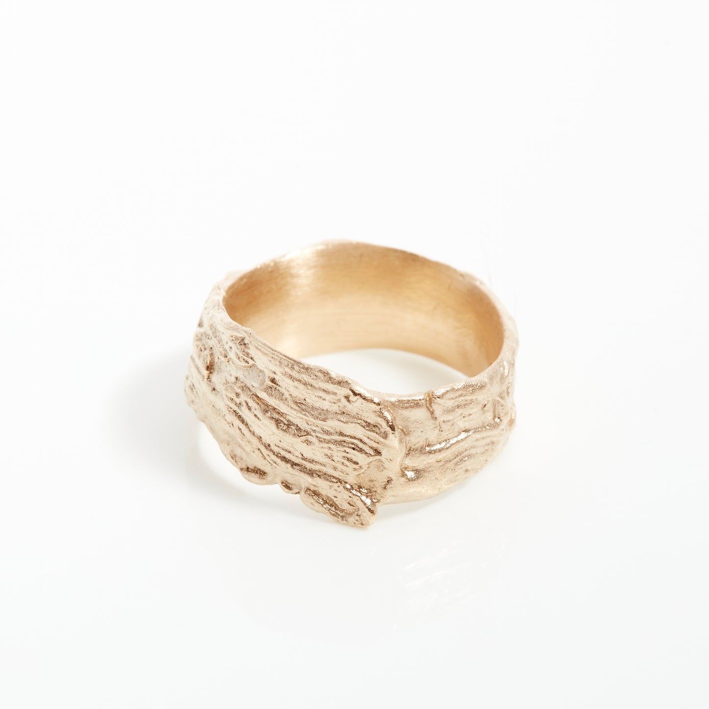 Tree Signet Ring Gold