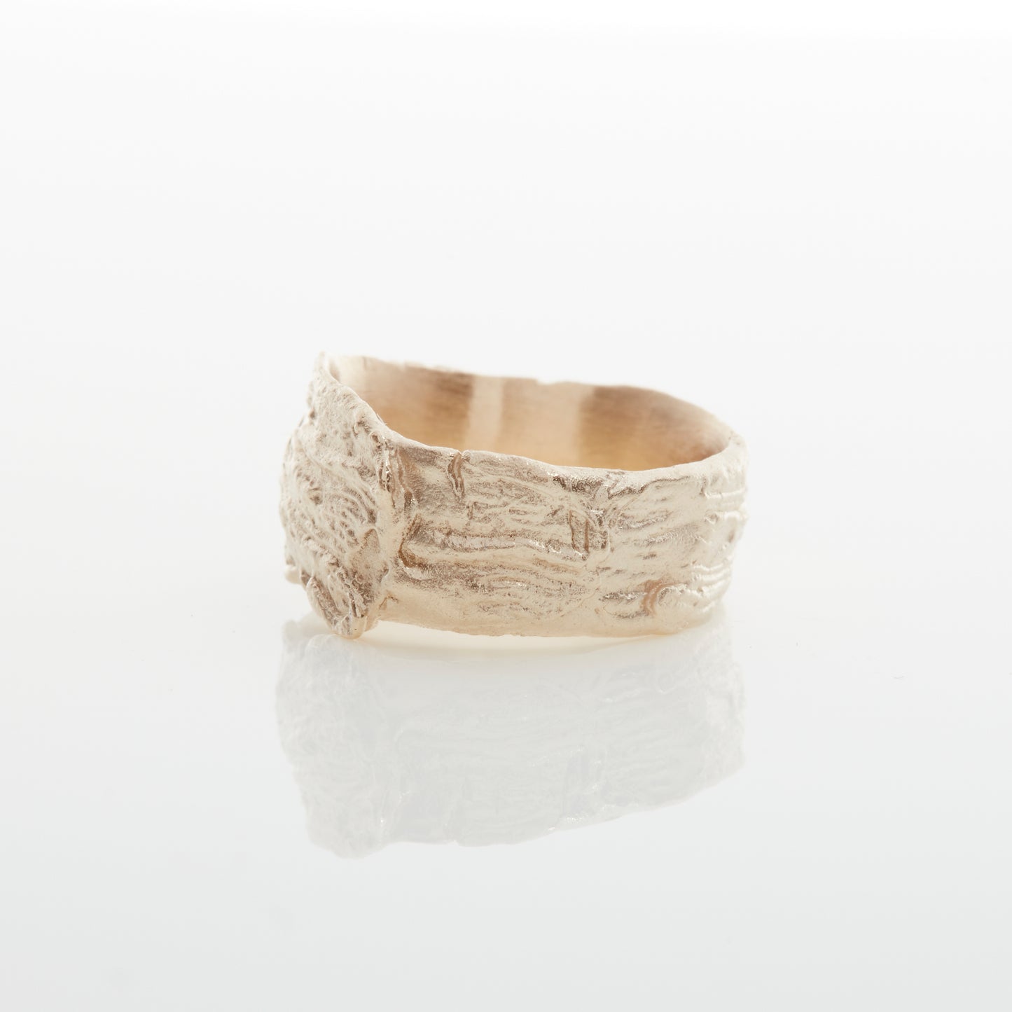 Tree Signet Ring Gold