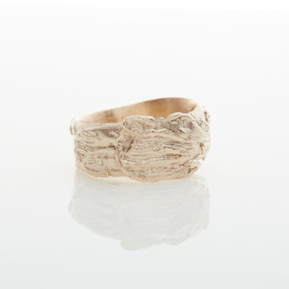 Tree Signet Ring Gold