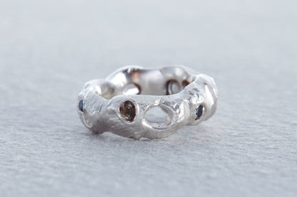 Coral Forms Signet Ring