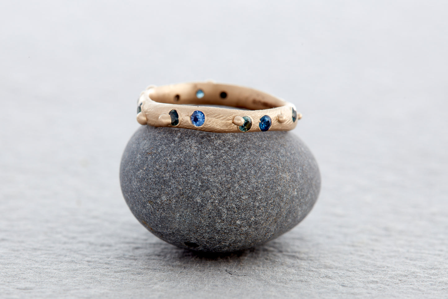 handcrafted organic wedding ring Devon Cornwall