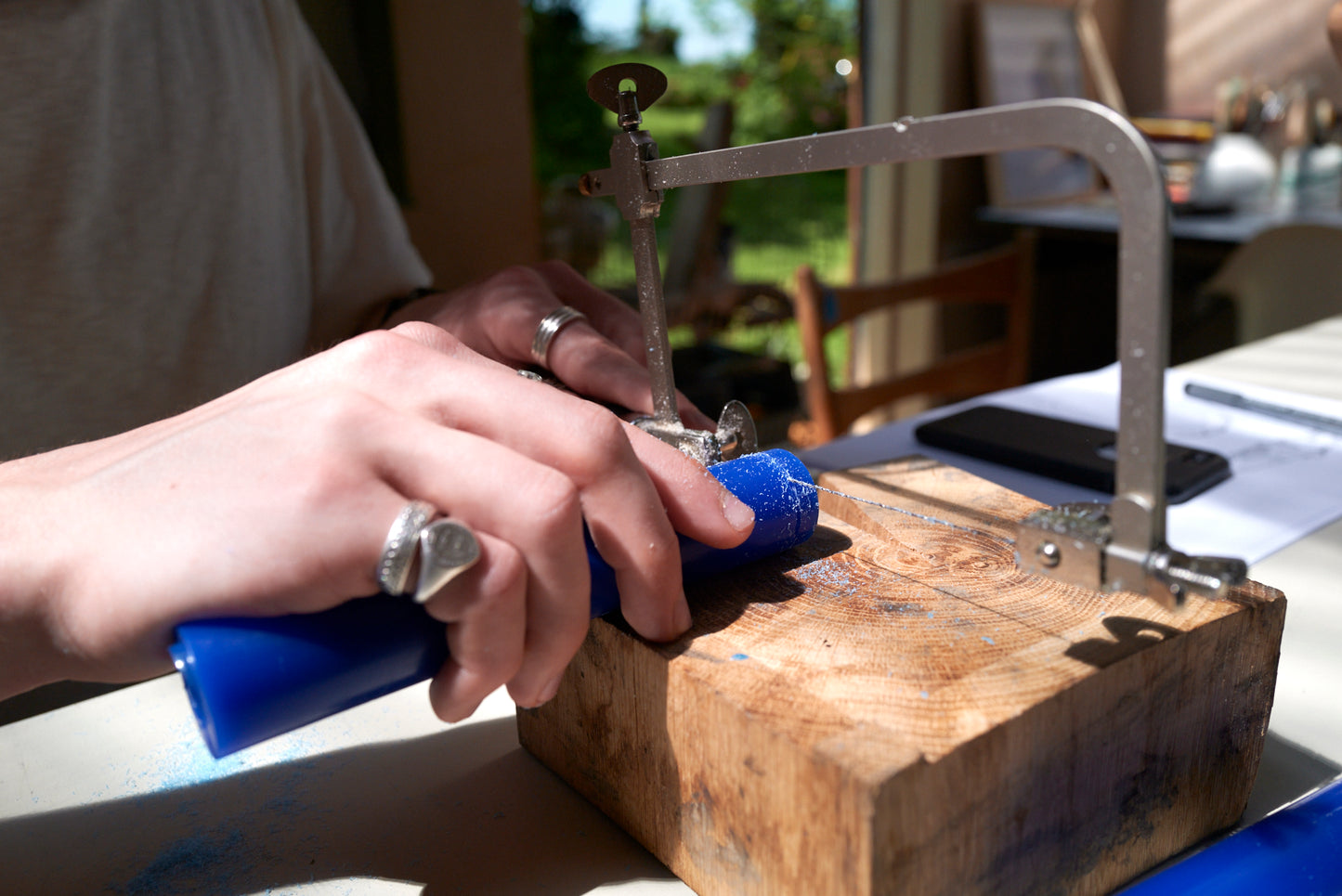 Art experiences in Devon - jewellery making