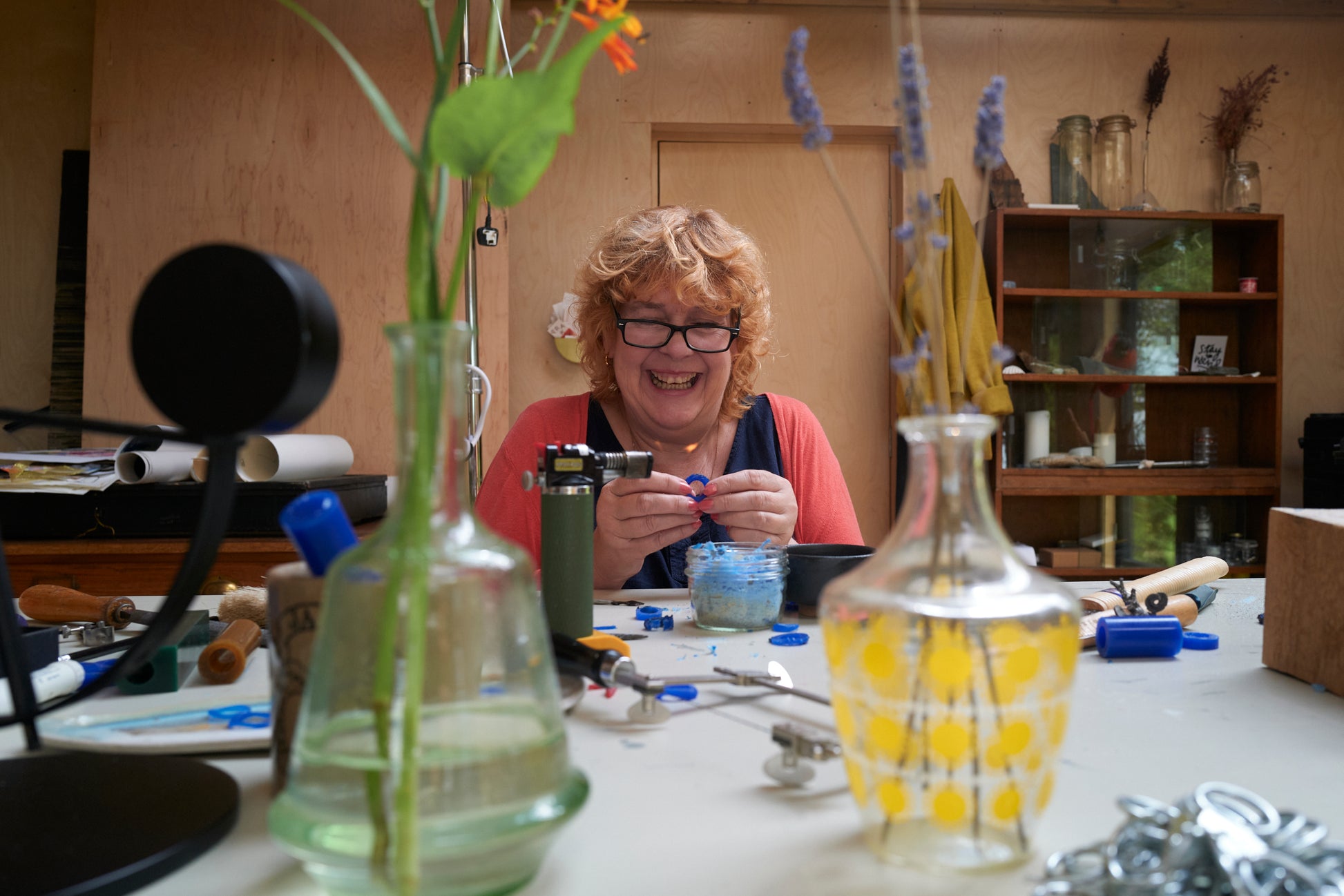 Mum and Daughter Jewellery making workshop Cornwall