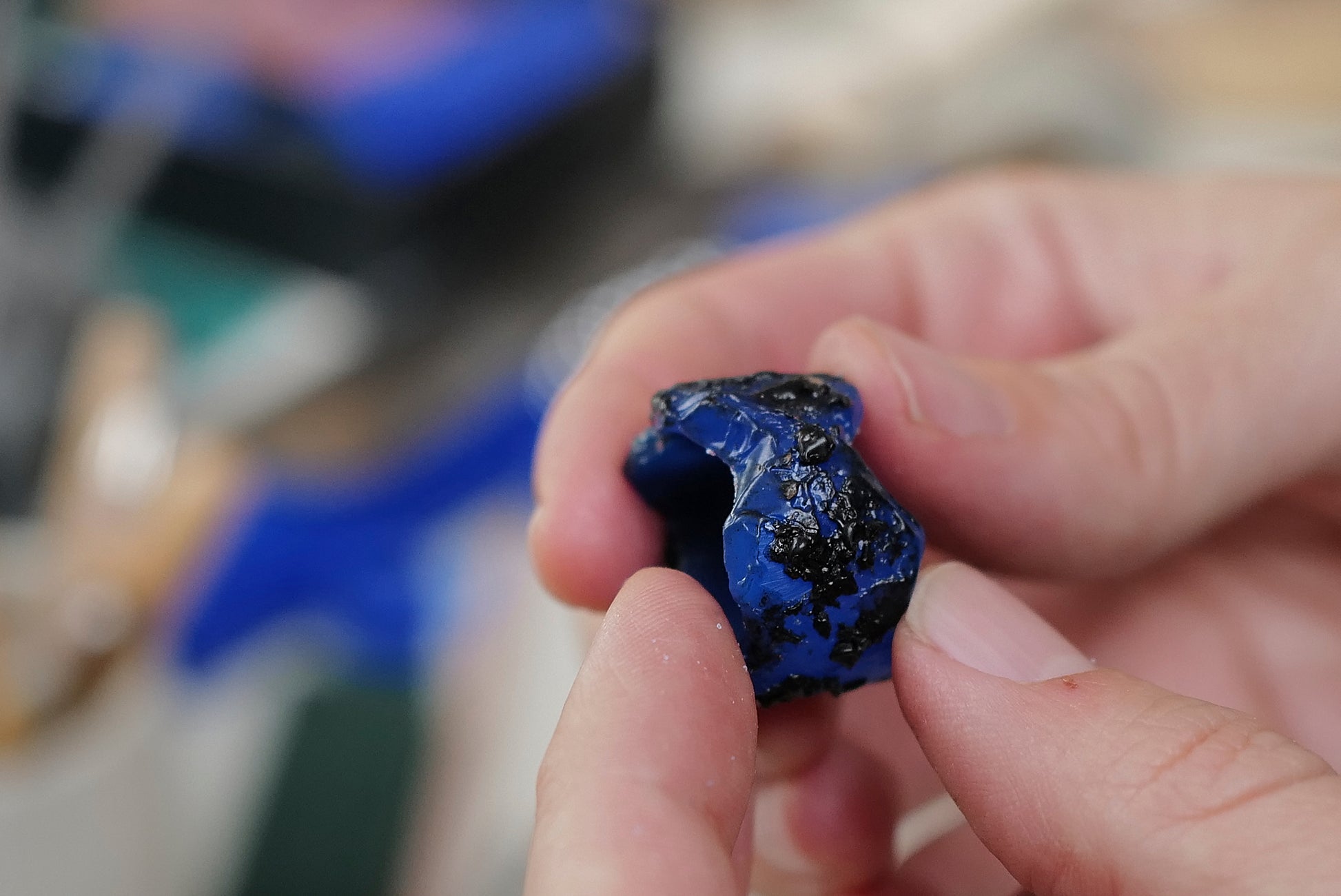 Lost wax carving workshop in Cornwall