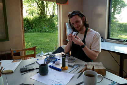 Engagement ring making. Create a ring to match your promise: beautiful and enduring.