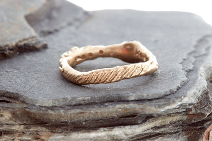 Engagement ring making. Create a ring to match your promise: beautiful and enduring.