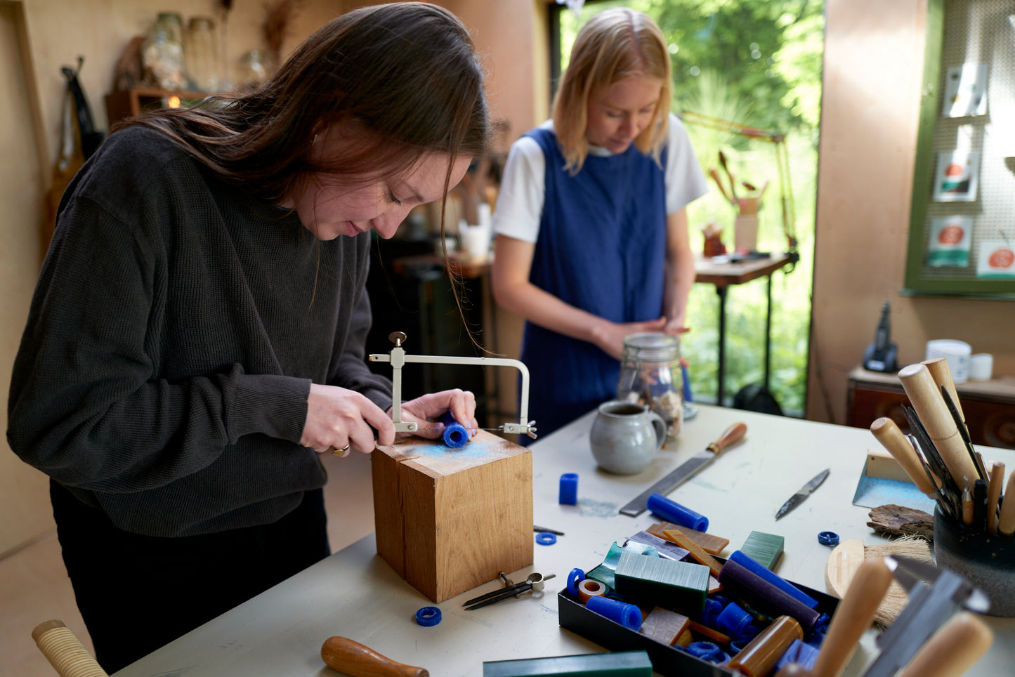 Private group session . Create together with family and friends.